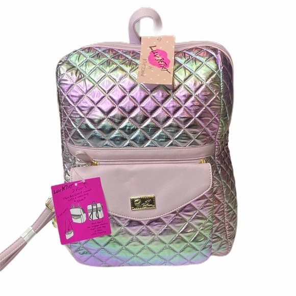 Betsey Johnson Handbags - BETSEY JOHNSON Backpack & Detachable Crossbody. 🛑